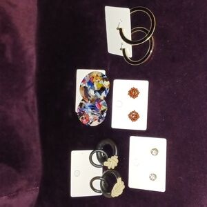 Set of 5 earrings